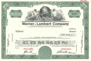 Warner - Lambert Co.